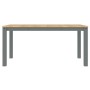 Mesa de comedor Panama madera maciza de pino gris 160x80x75 cm en Mesas de comedor | Comprar online en Foru.es