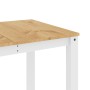 Mesa de comedor Panama madera maciza pino blanco 160x80x75 cm en Mesas de comedor | Comprar online en Foru.es