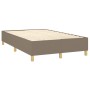 Cama box spring con colchón tela gris taupe 120x200 cm de vidaXL, Camas y somieres - Ref: Foro24-3144510, Precio: 355,33 €, D...