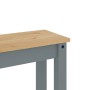 Banco de comedor Panama madera maciza de pino gris 105x30x45 cm en Bancos de comedor y cocina | Comprar online en Foru.es
