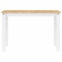 Mesa de comedor Corona madera maciza pino blanco 112x60x75 cm en Mesas de comedor | Comprar online en Foru.es
