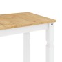 Mesa de comedor Corona madera maciza pino blanco 112x60x75 cm en Mesas de comedor | Comprar online en Foru.es