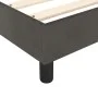Box spring bed with dark gray velvet mattress 140x190 cm by vidaXL, Beds and slatted bases - Ref: Foro24-3144328, Price: 383,...