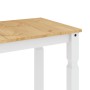Mesa de comedor Corona madera maciza pino blanco 180x90x75 cm en Mesas de comedor | Comprar online en Foru.es