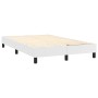 Cama box spring con colchón cuero sintético blanco 120x200 cm de vidaXL, Camas y somieres - Ref: Foro24-3144250, Precio: 369,...