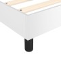Cama box spring con colchón cuero sintético blanco 120x200 cm de vidaXL, Camas y somieres - Ref: Foro24-3144250, Precio: 369,...