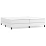 Cama box spring con colchón cuero sintético blanco 200x200 cm de vidaXL, Camas y somieres - Ref: Foro24-3144280, Precio: 541,...