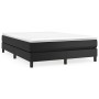 Cama box spring con colchón cuero sintético negro 140x190 cm de vidaXL, Camas y somieres - Ref: Foro24-3144255, Precio: 405,7...