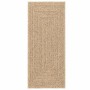 Alfombra ZIZUR apariencia de yute interior y exterior 80x200 cm en Alfombras | Comprar online en Foru.es