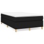 Cama box spring con colchón tela negro 120x200 cm de vidaXL, Camas y somieres - Ref: Foro24-3144508, Precio: 352,65 €, Descue...