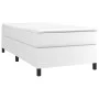 Boxspringbett mit weißer Kunstledermatratze 100x200 cm von vidaXL, Betten und Lattenroste - Ref: Foro24-3144591, Preis: 296,0...