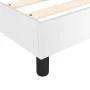 Boxspringbett mit weißer Kunstledermatratze 100x200 cm von vidaXL, Betten und Lattenroste - Ref: Foro24-3144591, Preis: 296,0...