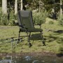 Silla de pesca con reposabrazos plegable verde en Sillas de jardín | Comprar online en Foru.es