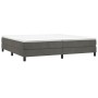 Cama box spring con colchón terciopelo gris oscuro 200x200 cm de vidaXL, Camas y somieres - Ref: Foro24-3144352, Precio: 493,...