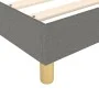 Box spring bed with dark gray fabric mattress 200x200 cm by vidaXL, Beds and slatted bases - Ref: Foro24-3144547, Price: 518,...