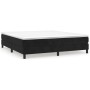 Cama box spring con colchón terciopelo negro 180x200 cm de vidaXL, Camas y somieres - Ref: Foro24-3144347, Precio: 460,39 €, ...