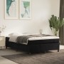 Cama box spring con colchón terciopelo negro 140x200 cm de vidaXL, Camas y somieres - Ref: Foro24-3144683, Precio: 379,04 €, ...