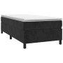 Cama box spring con colchón cuero sintético negro 90x190 cm de vidaXL, Camas y somieres - Ref: Foro24-3144653, Precio: 250,43...