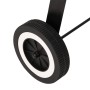 Barbacoa de carbón con ruedas acero negro de vidaXL, Barbacoas - Ref: Foro24-315386, Precio: 76,42 €, Descuento: %