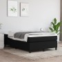 Cama box spring con colchón tela negro 120x200 cm de vidaXL, Camas y somieres - Ref: Foro24-3144409, Precio: 388,63 €, Descue...