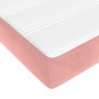 Cama box spring con colchón terciopelo rosa 120x200 cm de vidaXL, Camas y somieres - Ref: Foro24-3144674, Precio: 365,32 €, D...