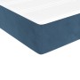 Cama box spring con colchón terciopelo azul oscuro 140x200 cm de vidaXL, Camas y somieres - Ref: Foro24-3144685, Precio: 392,...