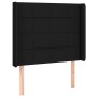Cama box spring colchón y luces LED tela negro 90x200 cm de vidaXL, Camas y somieres - Ref: Foro24-3138847, Precio: 331,71 €,...
