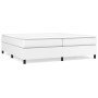 Cama box spring con colchón cuero sintético blanco 200x200 cm de vidaXL, Camas y somieres - Ref: Foro24-3144627, Precio: 556,...