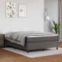 Cama box spring con colchón cuero sintético gris 140x200 cm de vidaXL, Camas y somieres - Ref: Foro24-3144612, Precio: 410,07...