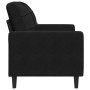 Sillón de terciopelo negro 60 cm en Sofás | Comprar online en Foru.es