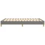 Dark gray fabric bed frame 140x190 cm by vidaXL, Beds and slatted bases - Ref: Foro24-3120607, Price: 125,34 €, Discount: %
