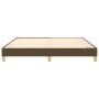 Estructura de cama de tela marrón 160x200 cm de vidaXL, Camas y somieres - Ref: Foro24-3120625, Precio: 105,69 €, Descuento: %