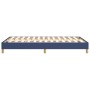Estructura de cama de tela azul 120x200 cm de vidaXL, Camas y somieres - Ref: Foro24-3120604, Precio: 106,90 €, Descuento: %
