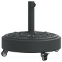 Base sombrilla redonda ruedas para mástiles Ø38 / 48 mm 27 kg en Bases para sombrillas | Comprar online en Foru.es