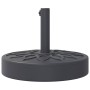 Base de sombrilla semicircular para palos de Ø38/ 48 mm 25 kg en Bases para sombrillas | Comprar online en Foru.es