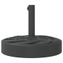Base de sombrilla semicircular para palos de Ø38/ 48 mm 25 kg en Bases para sombrillas | Comprar online en Foru.es