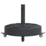 Base sombrilla redonda ruedas para mástiles Ø38 / 48 mm 27 kg en Bases para sombrillas | Comprar online en Foru.es