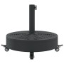 Base de sombrilla redonda con ruedas para palo Ø38/48 mm 27 kg en Bases para sombrillas | Comprar online en Foru.es