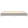 Estructura de cama gris claro tela 200x200 cm de vidaXL, Camas y somieres - Ref: Foro24-3120638, Precio: 106,01 €, Descuento: %