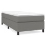Estructura de cama de tela gris oscuro 100x200 cm de vidaXL, Camas y somieres - Ref: Foro24-3120839, Precio: 93,82 €, Descuen...