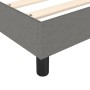 Estructura de cama de tela gris oscuro 100x200 cm de vidaXL, Camas y somieres - Ref: Foro24-3120839, Precio: 93,82 €, Descuen...
