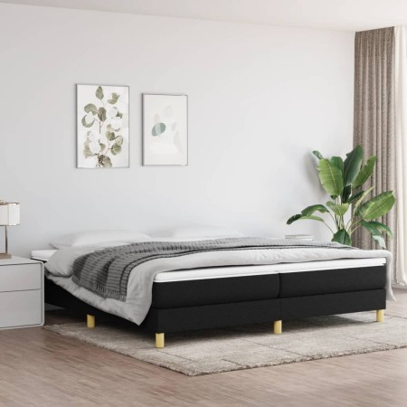Estructura de cama tela gris claro 200x200 cm de vidaXL, Camas y somieres - Ref: Foro24-3120640, Precio: 119,23 €, Descuento: %