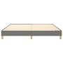 Estructura de cama de tela gris oscuro 160x200 cm de vidaXL, Camas y somieres - Ref: Foro24-3120623, Precio: 111,90 €, Descue...