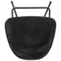 Taburetes de cocina 4 unidades cuero auténtico negro de vidaXL, Taburetes de cocina - Ref: Foro24-320642, Precio: 218,01 €, D...