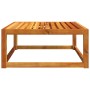 Mesa de jardín madera maciza de acacia 65x65x29 cm en Sofás de exterior | Comprar online en Foru.es