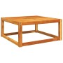Mesa de jardín madera maciza de acacia 65x65x29 cm en Sofás de exterior | Comprar online en Foru.es