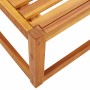 Mesa de jardín madera maciza de acacia 65x65x29 cm en Sofás de exterior | Comprar online en Foru.es