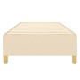 Estructura de cama de tela color crema 90x200 cm de vidaXL, Camas y somieres - Ref: Foro24-3120934, Precio: 91,58 €, Descuent...