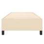 Estructura de cama de tela color crema 80x200 cm de vidaXL, Camas y somieres - Ref: Foro24-3120819, Precio: 86,22 €, Descuent...