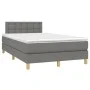 Box spring bed with dark gray fabric mattress 120x200 cm by vidaXL, Beds and slatted bases - Ref: Foro24-3140922, Price: 380,...